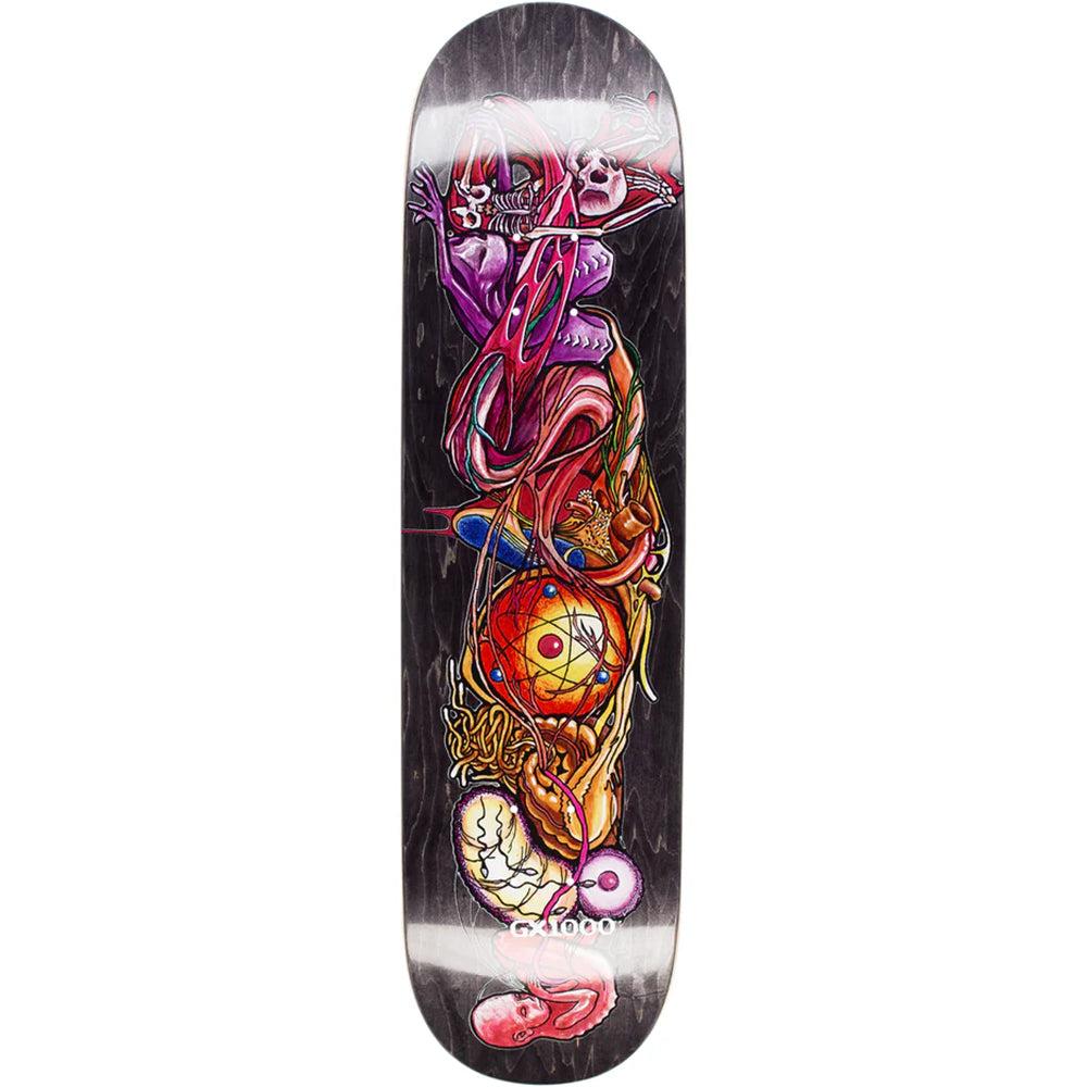 GX1000 x Dystopia Error DV Skateboard Deck 8.125"