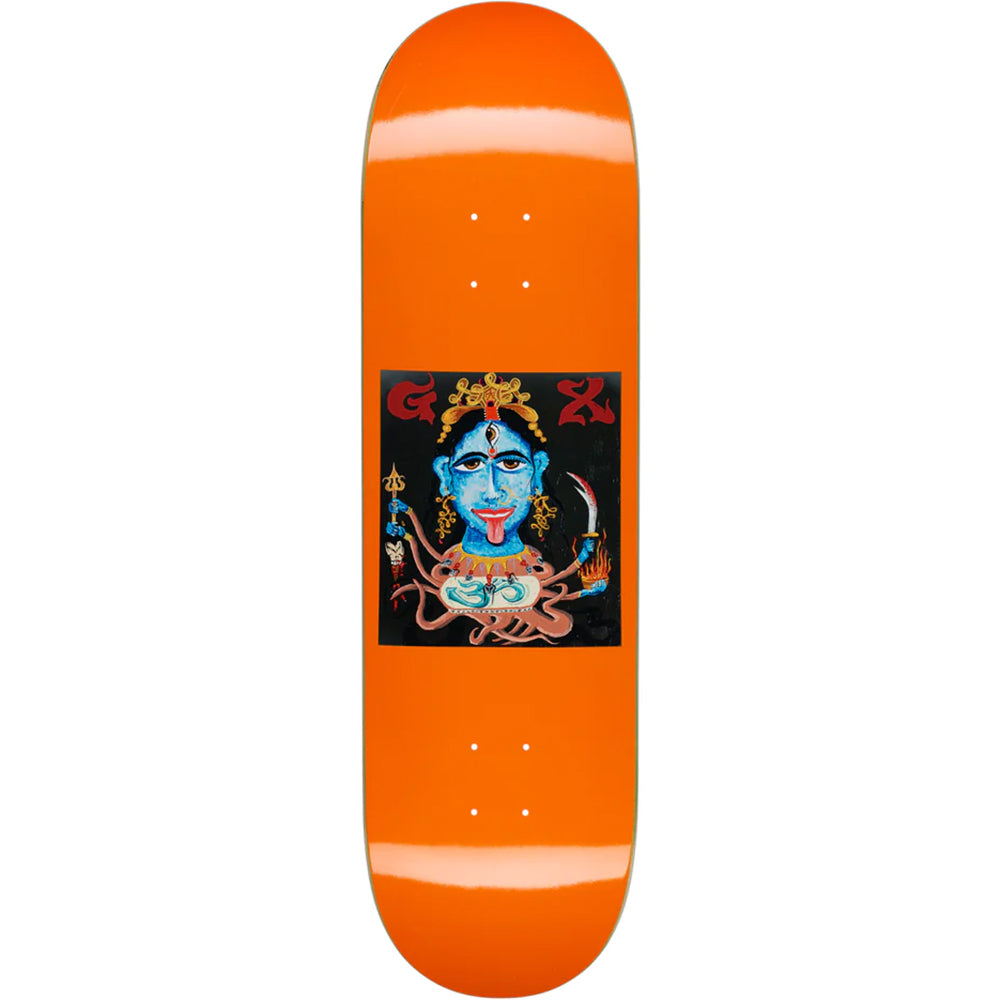 GX1000 Father Time Orange Skateboard Deck 8.75"