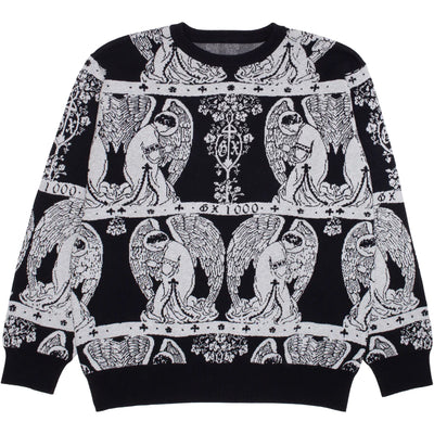 GX1000 Jacquard Crewneck Grey
