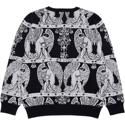 GX1000 Jacquard Crewneck Grey