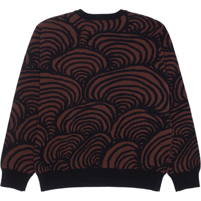 GX1000 Jacquard ZK Sweater Brown
