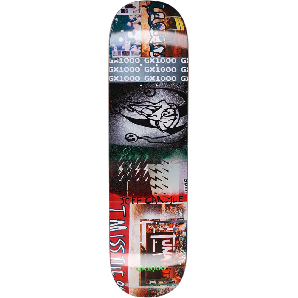 GX1000 Jeff Carlyle Juggalo Skateboard Deck 8.5"