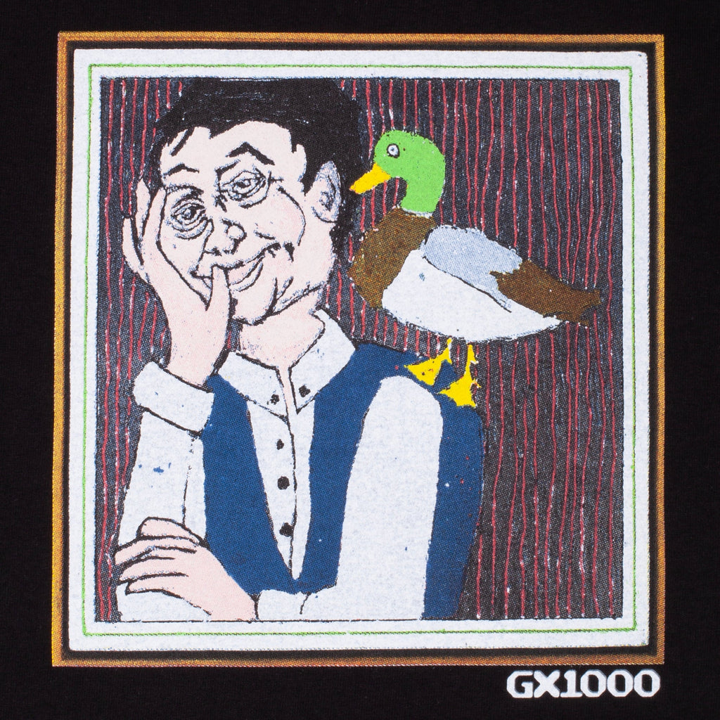 GX1000 Man With Duck Tee Black