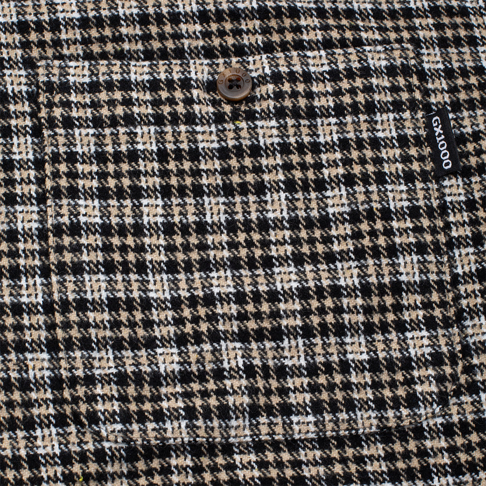 GX1000 Long Sleeve Button Down Shirt Hounds Tooth