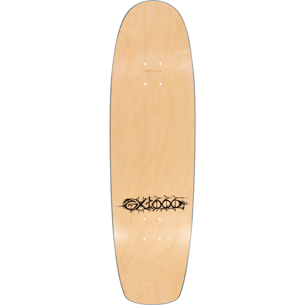 GX1000 x Dystopia Human = Garbage Cruiser Skateboard Deck 9"