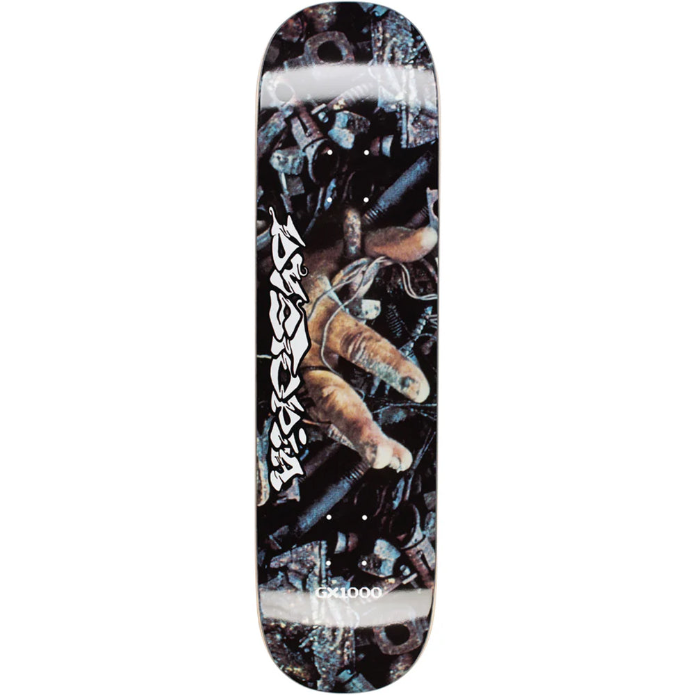 GX1000 x Dystopia Human = Garbage Skateboard Deck 8.25"