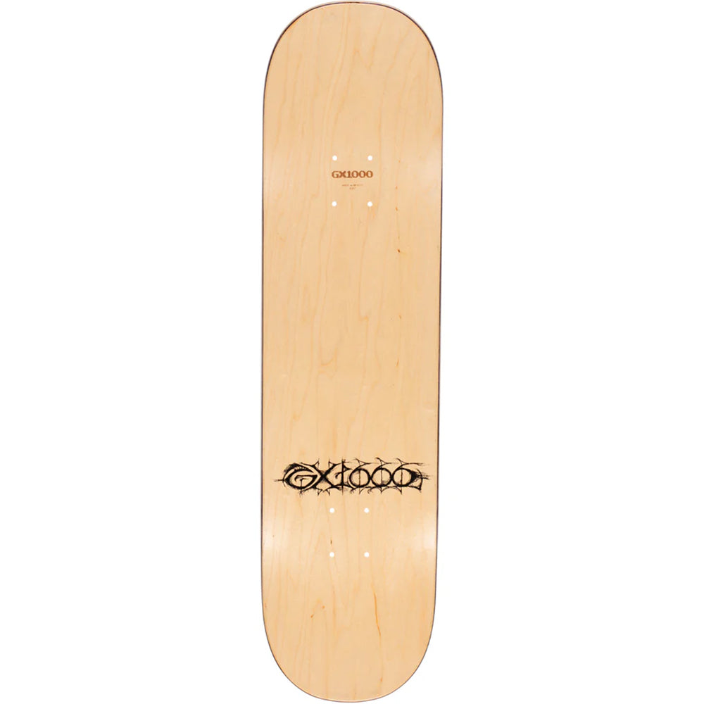GX1000 x Dystopia Human = Garbage Skateboard Deck 8.25"