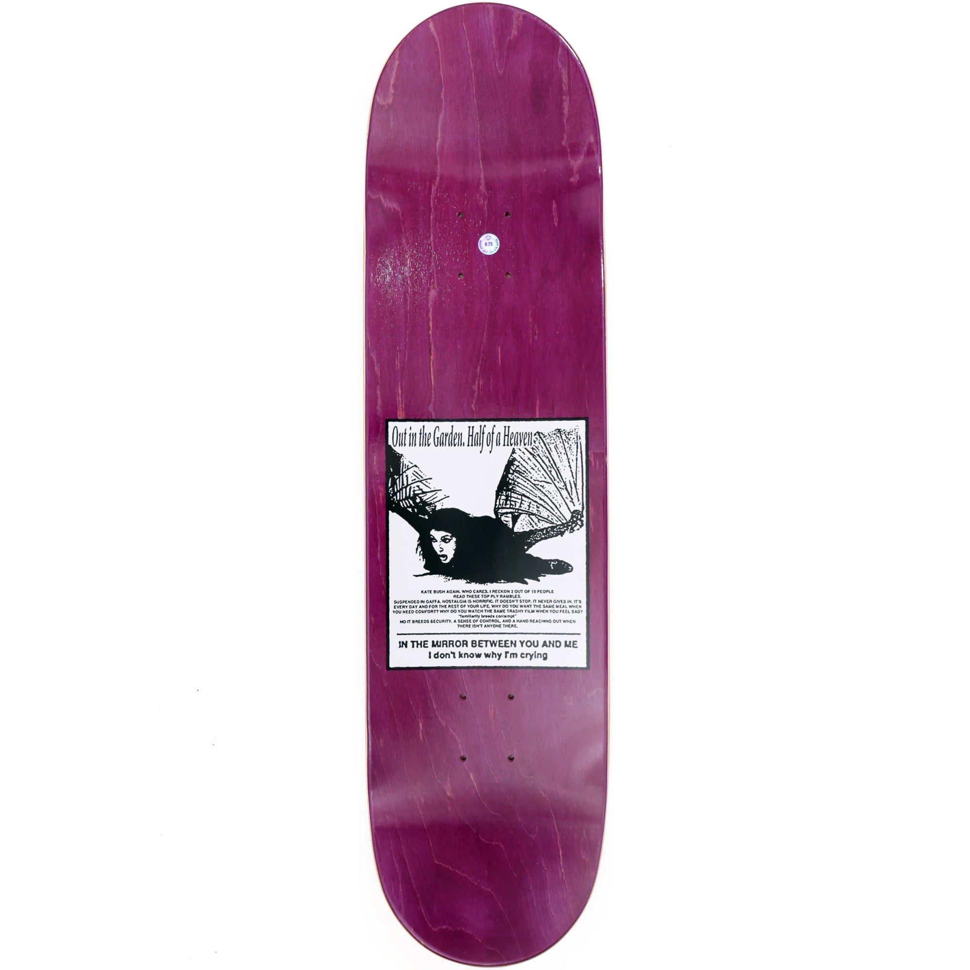 Garden Catherine Skateboard Deck 8.5"