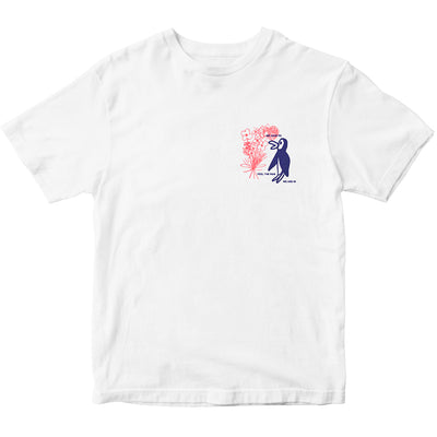 Garden Feel The Pain T Shirt White