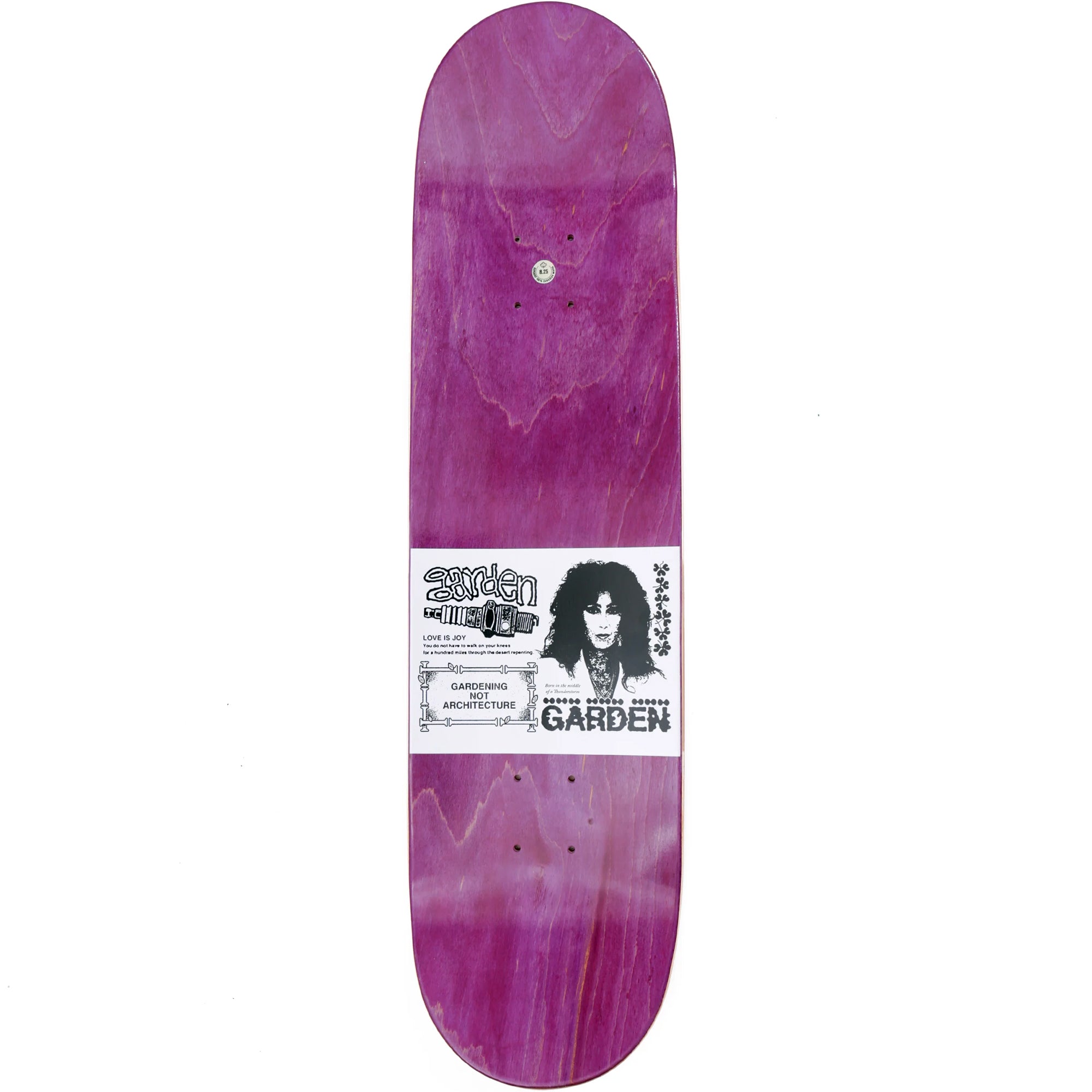 Garden Goddess Skateboard Deck 8.625"