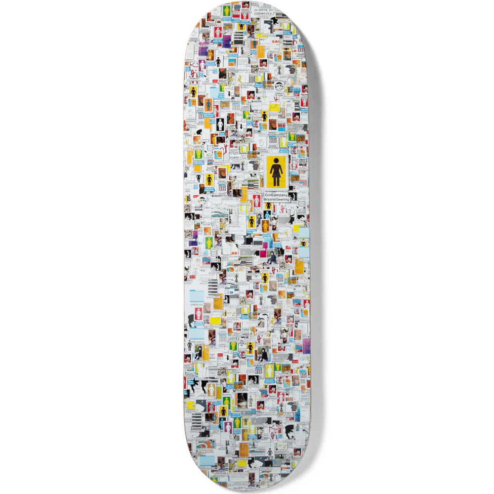 Girl Breana Geering Chaos Skateboard Deck 8.25"