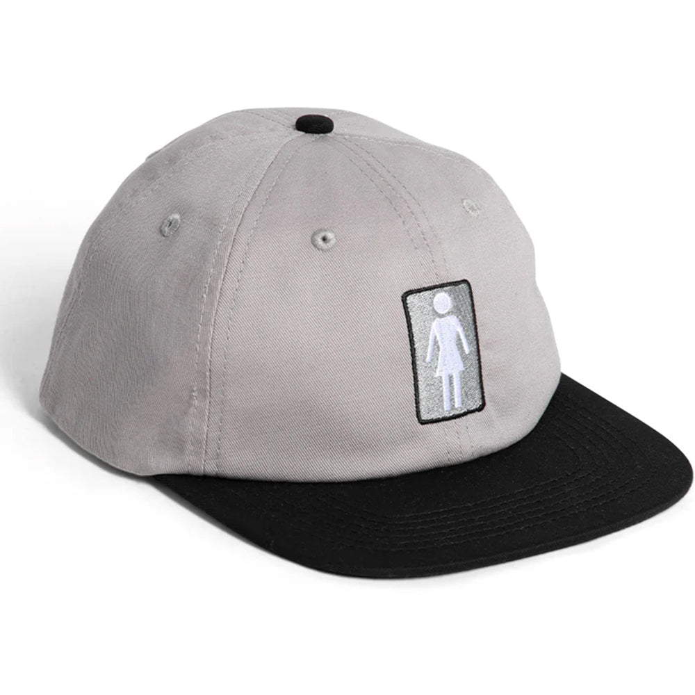 Girl Classic OG Snapback Cap Black/Grey