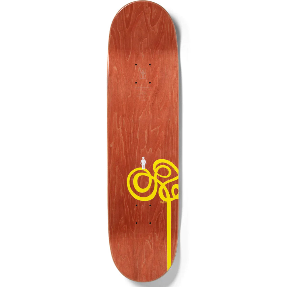 Girl Griffin Gass Jenkins 30 Swirls Skateboard Deck 8.5"