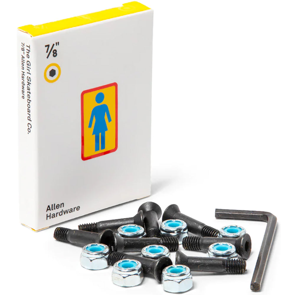 Girl Longneck Allen Skateboard Bolts ⅞"