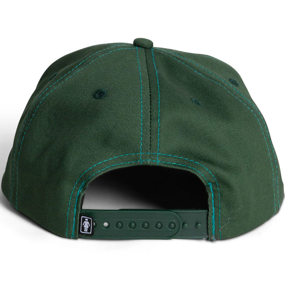 Girl Lovers OG 5 Panel Hat Forest Green