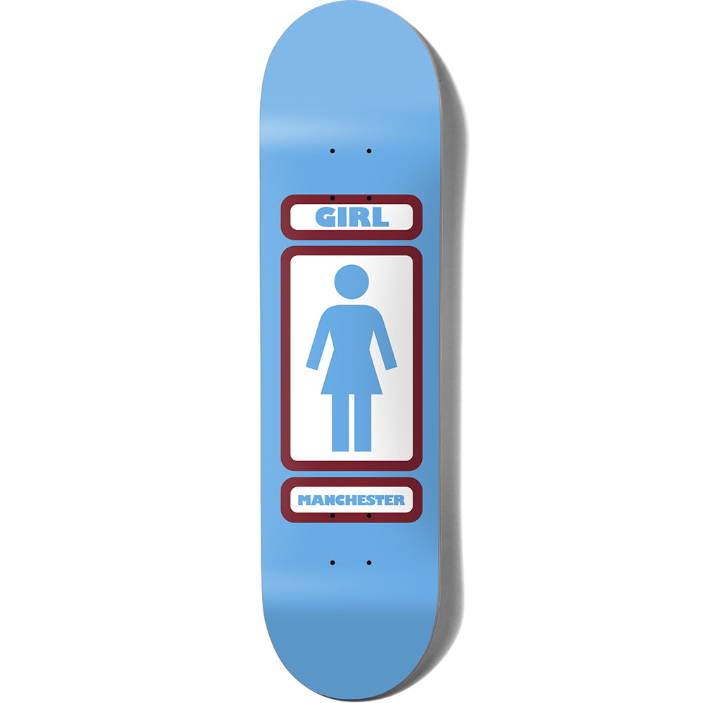 Girl Manchester WE-OG Blue Skateboard Deck 8.5"