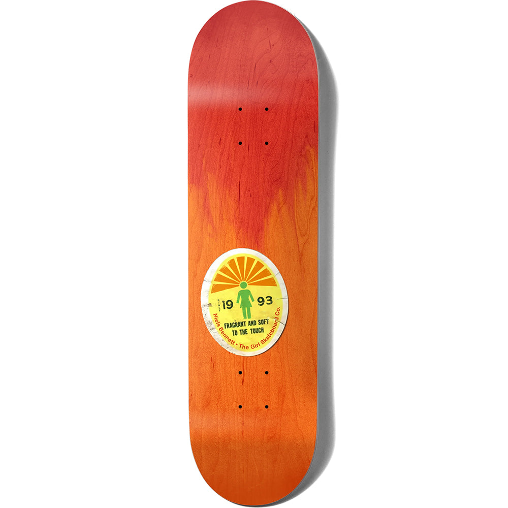 Girl Niels Bennett Ripened Skateboard Deck 8.25"