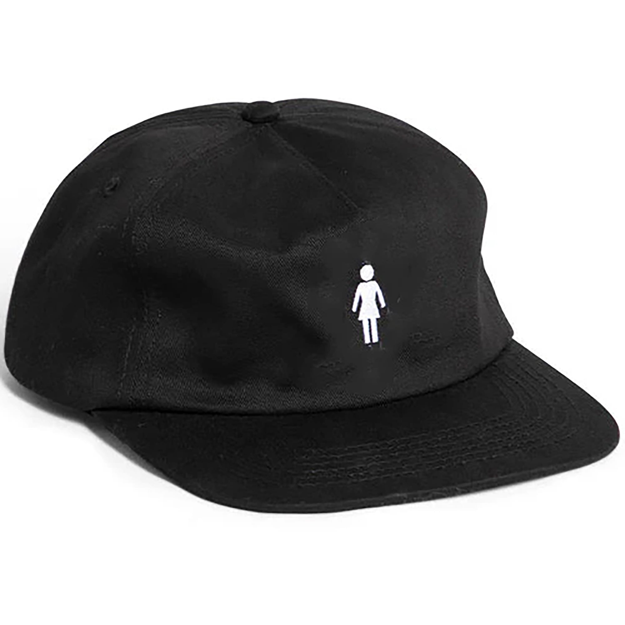 Girl OG Micro Embroidered Cap Black