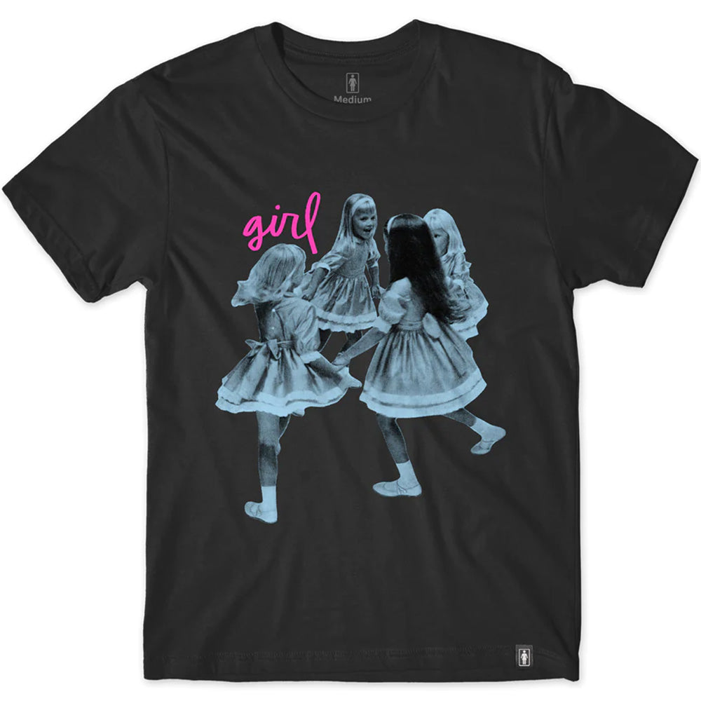 Girl Schoolyard Tee Black