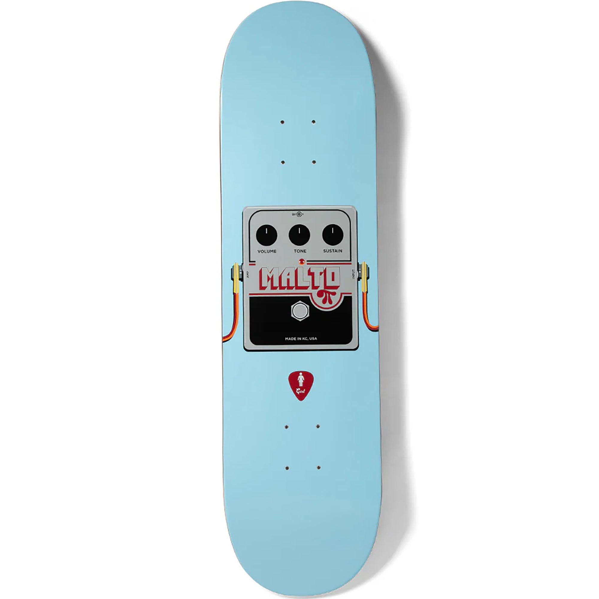 Girl Sean Malto Stomp Twin Tip Skateboard Deck 8.3"