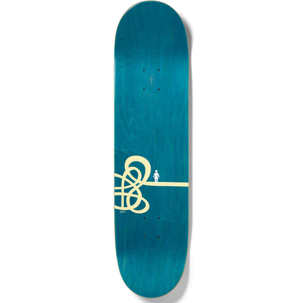 Girl Tyler Pacheco Jenkins 30 Swirls Skateboard Deck 8.375"