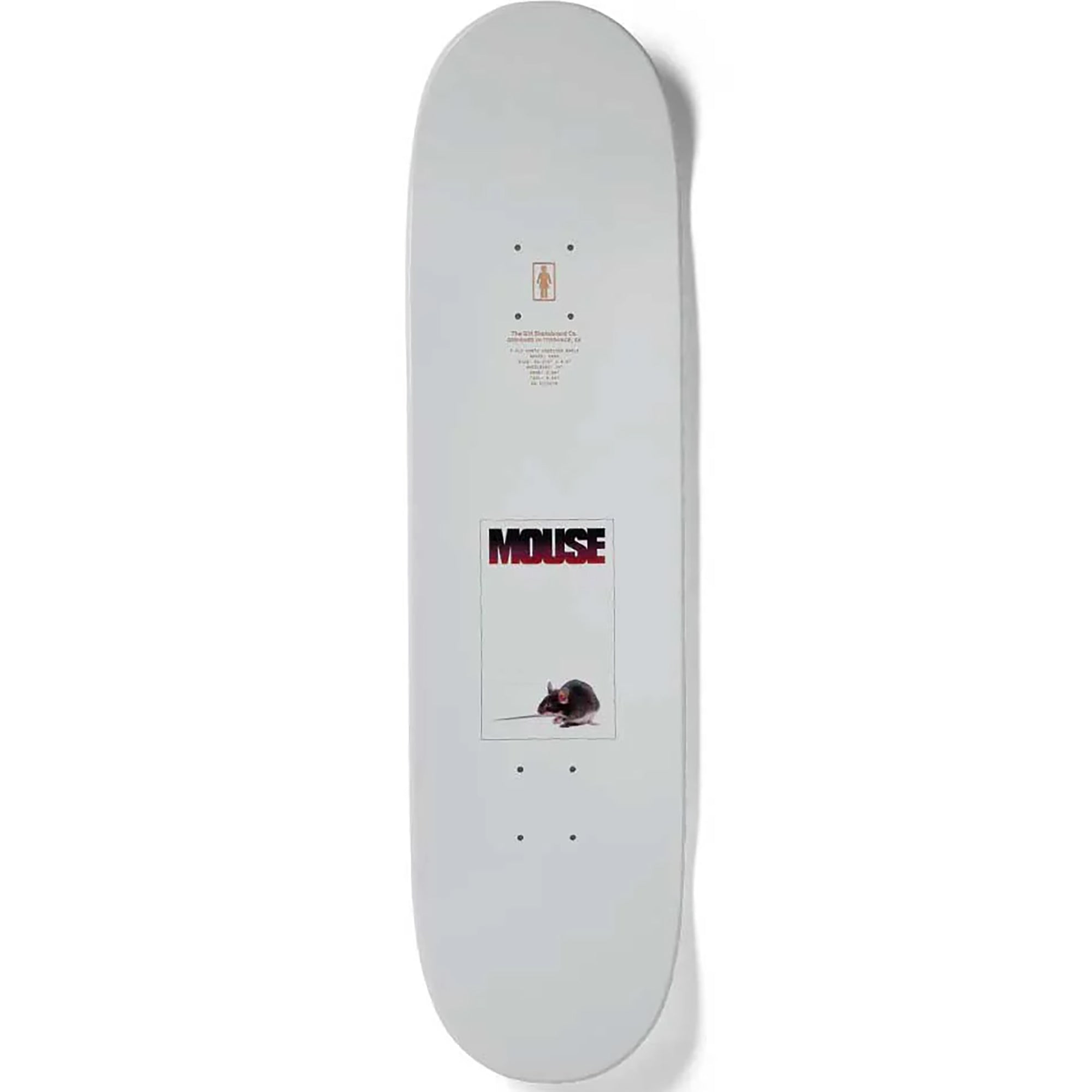Girl Mike Carroll Mouse Skateboard Deck 8.375"