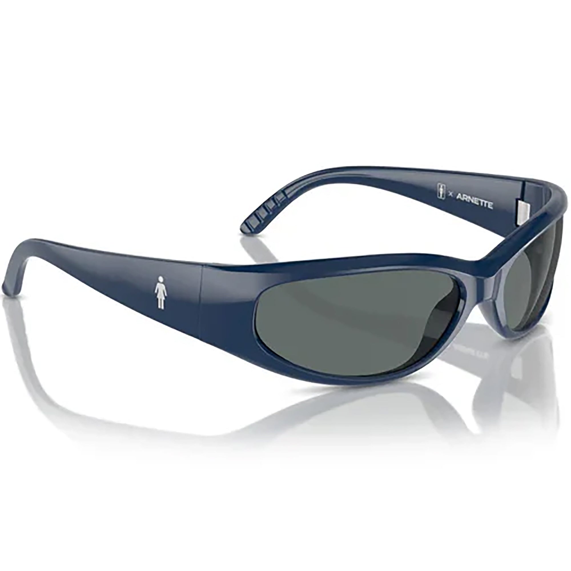 Girl x Arnette Catfish Sunglasses Dark Blue Polarised