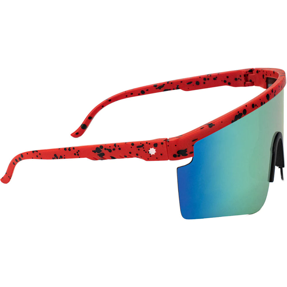 Glassy Eyewear Mojave Sunglasses Red/Yellow Mirror