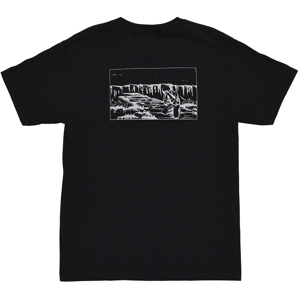 Glue Censorship Tee Black