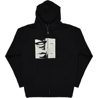 Glue Whisper Full Zip Hoodie Black
