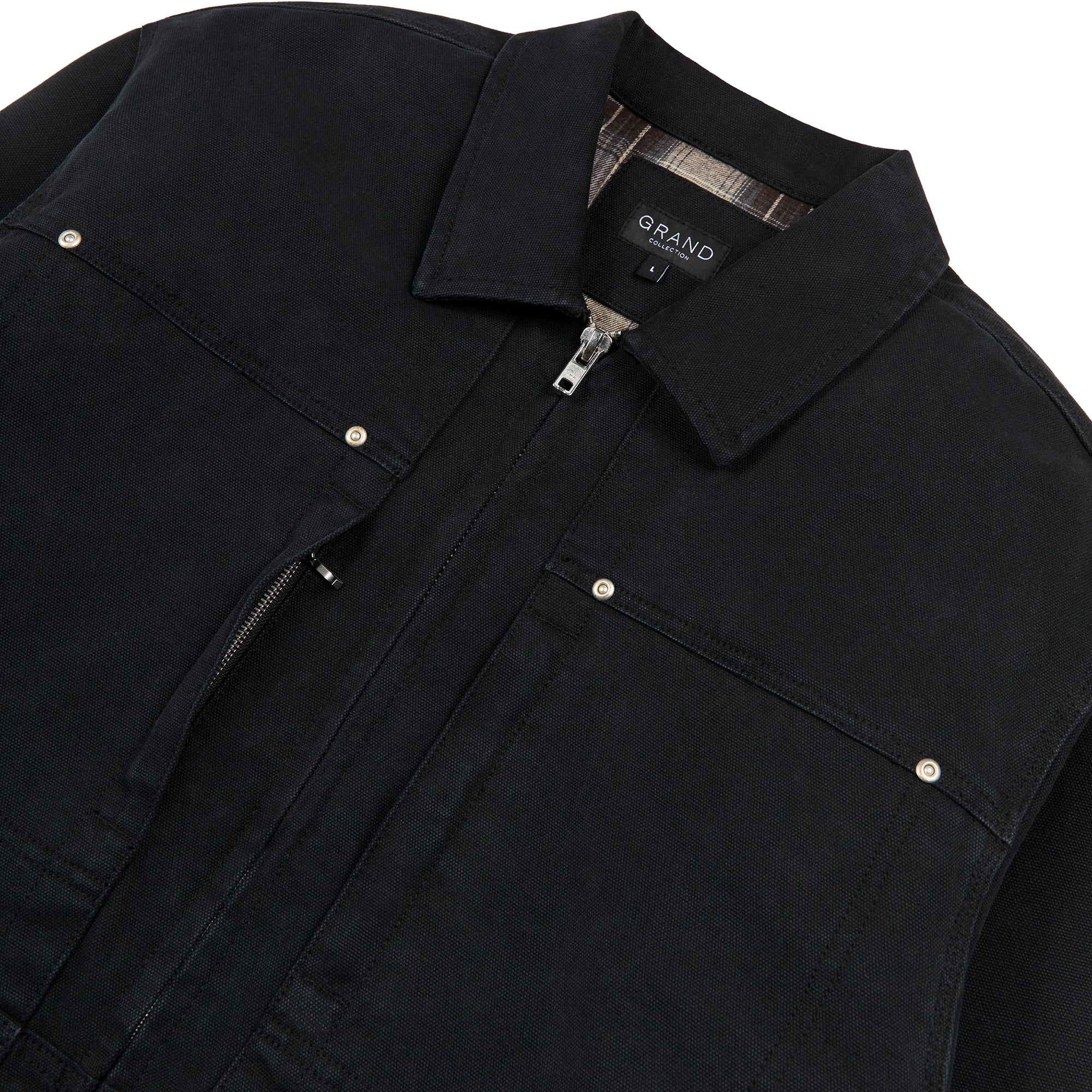 Grand Collection Connor Work Jacket Black