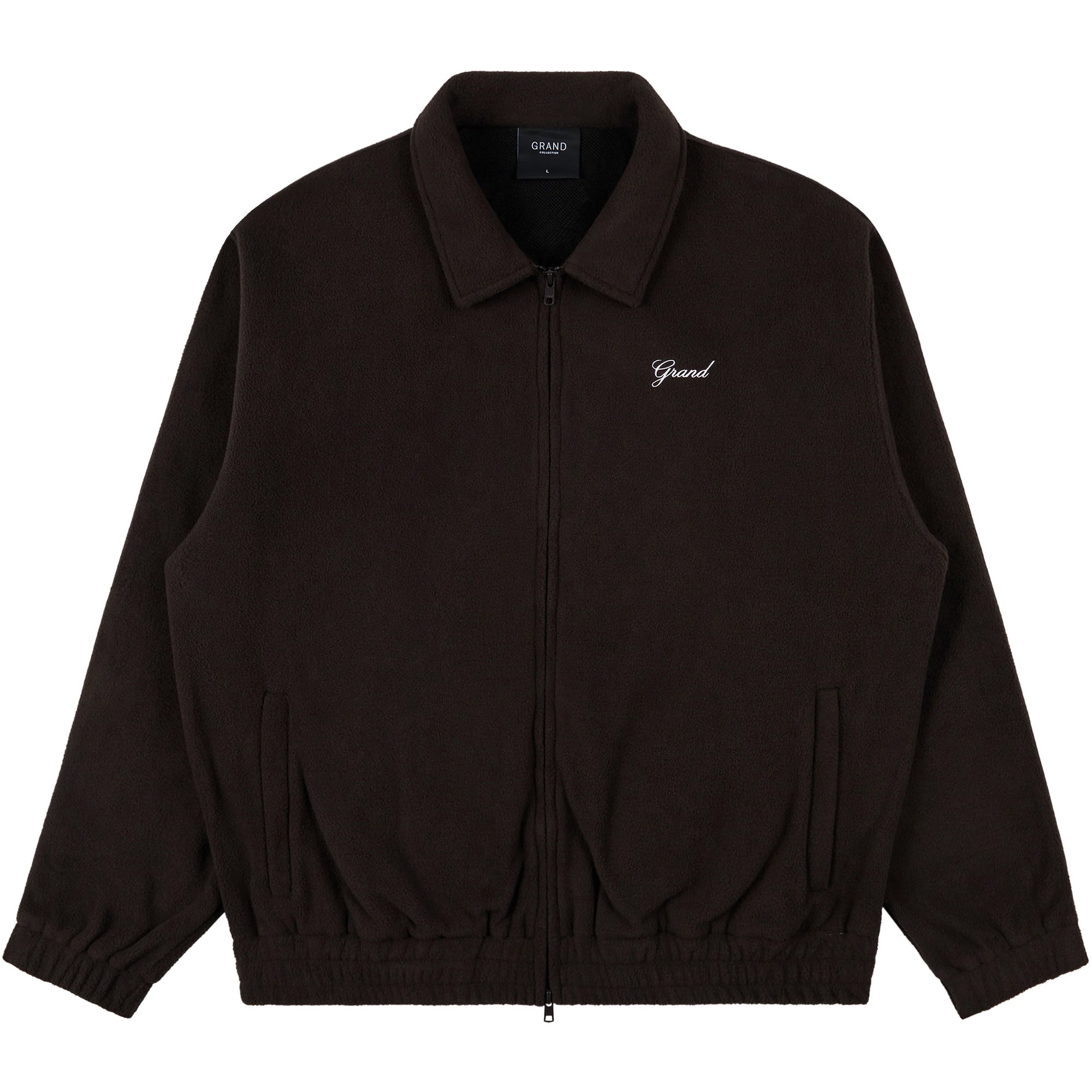 Grand Collection Polar Fleece Jacket Espresso