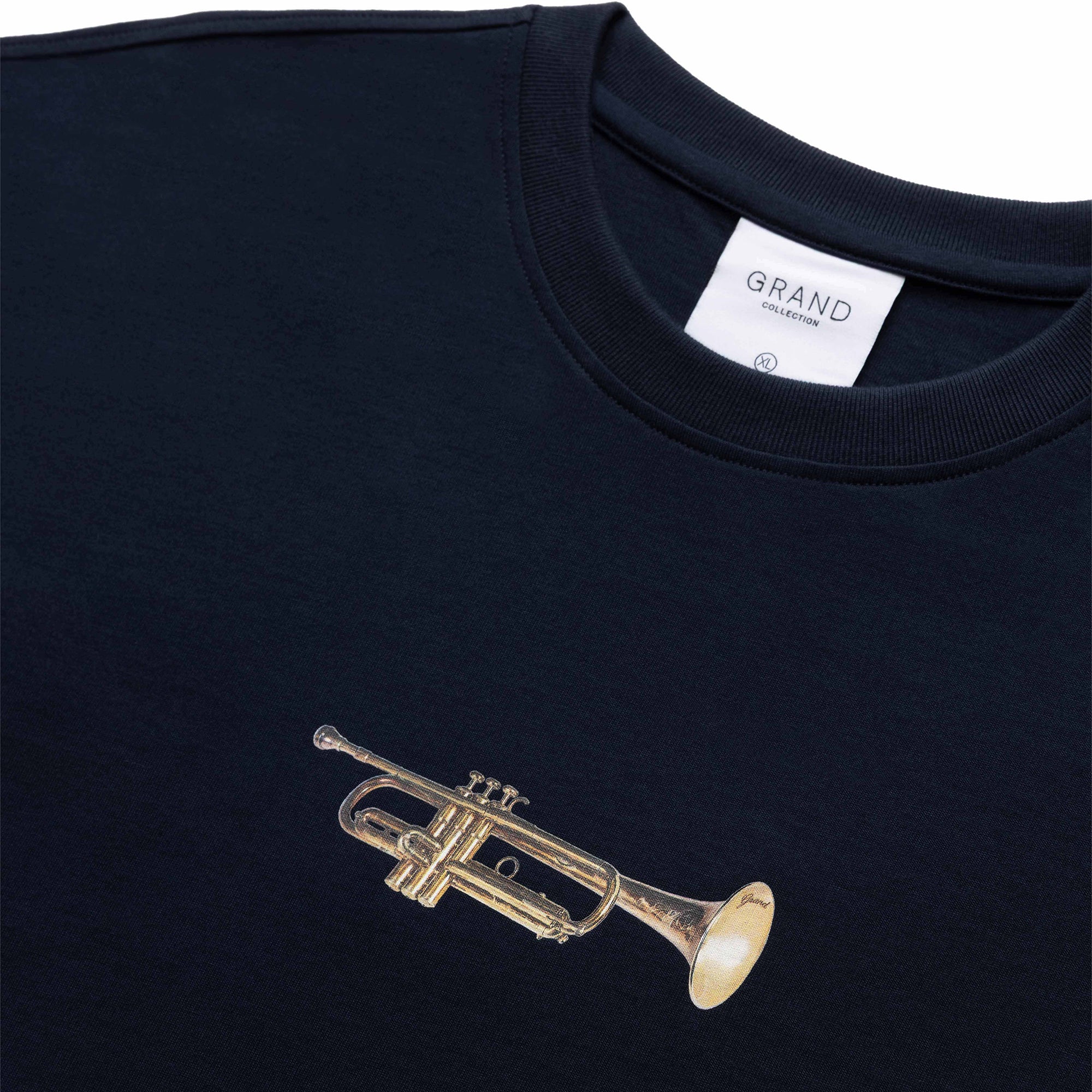 Grand Collection Trumpet Tee Midnight Navy