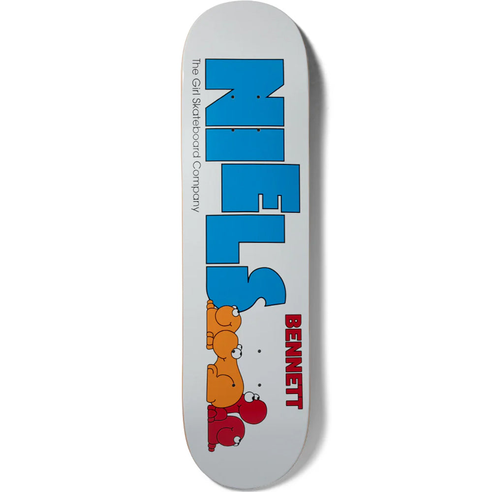 Girl Niels Bennett Nerd Niels Skateboard Deck 8.4"
