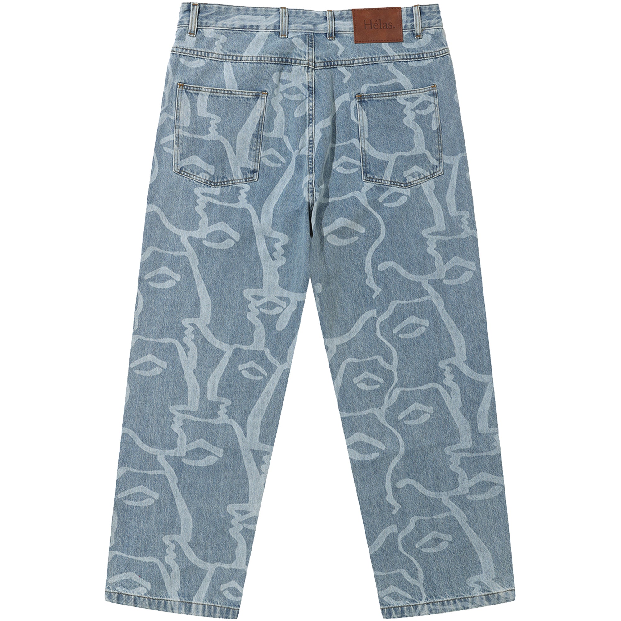 Hélas Dieux Grecs Jeans Pants Light Blue