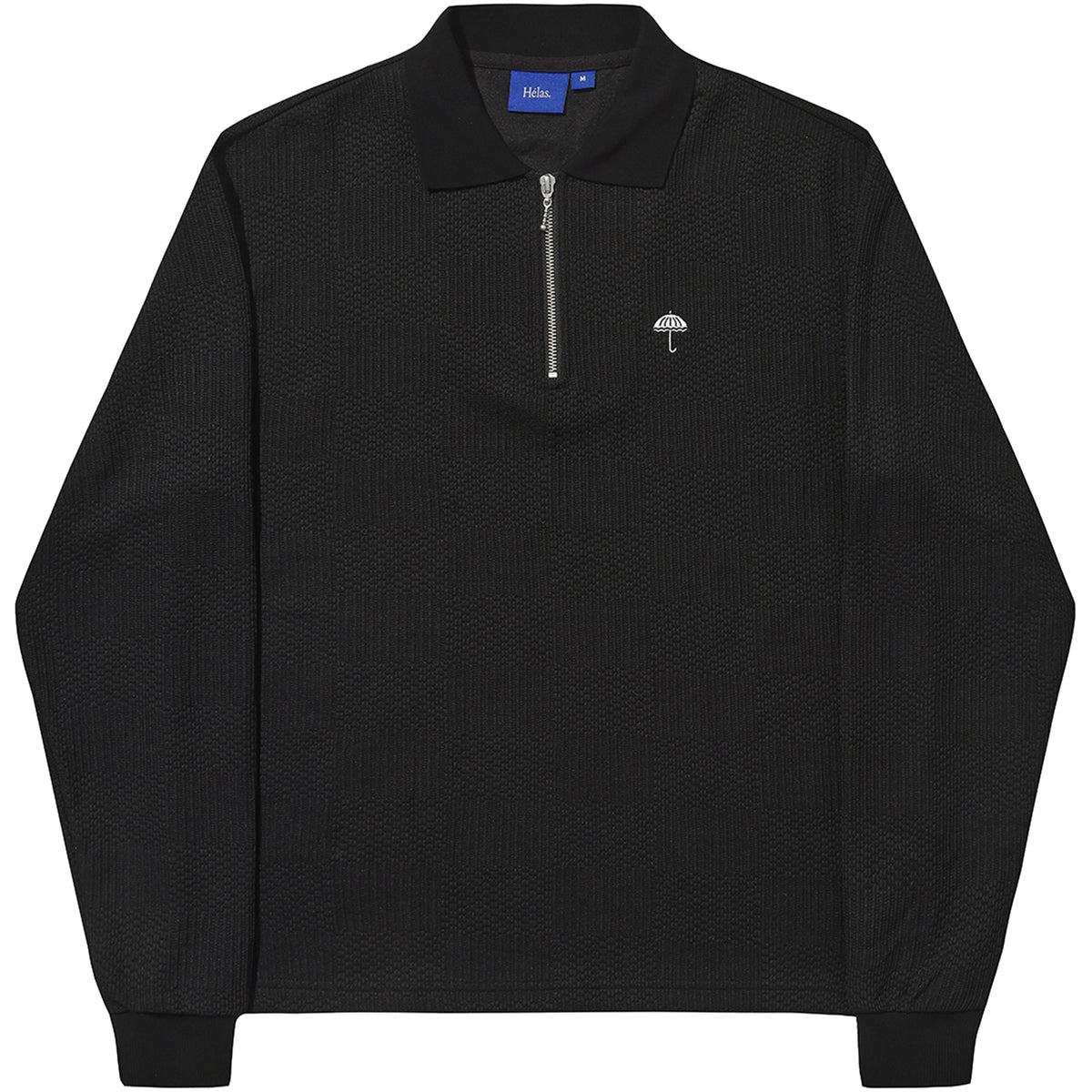 Hélas Paulo Knit Polo Black