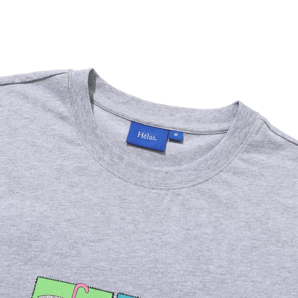 Hélas 90 Tee Heather Grey