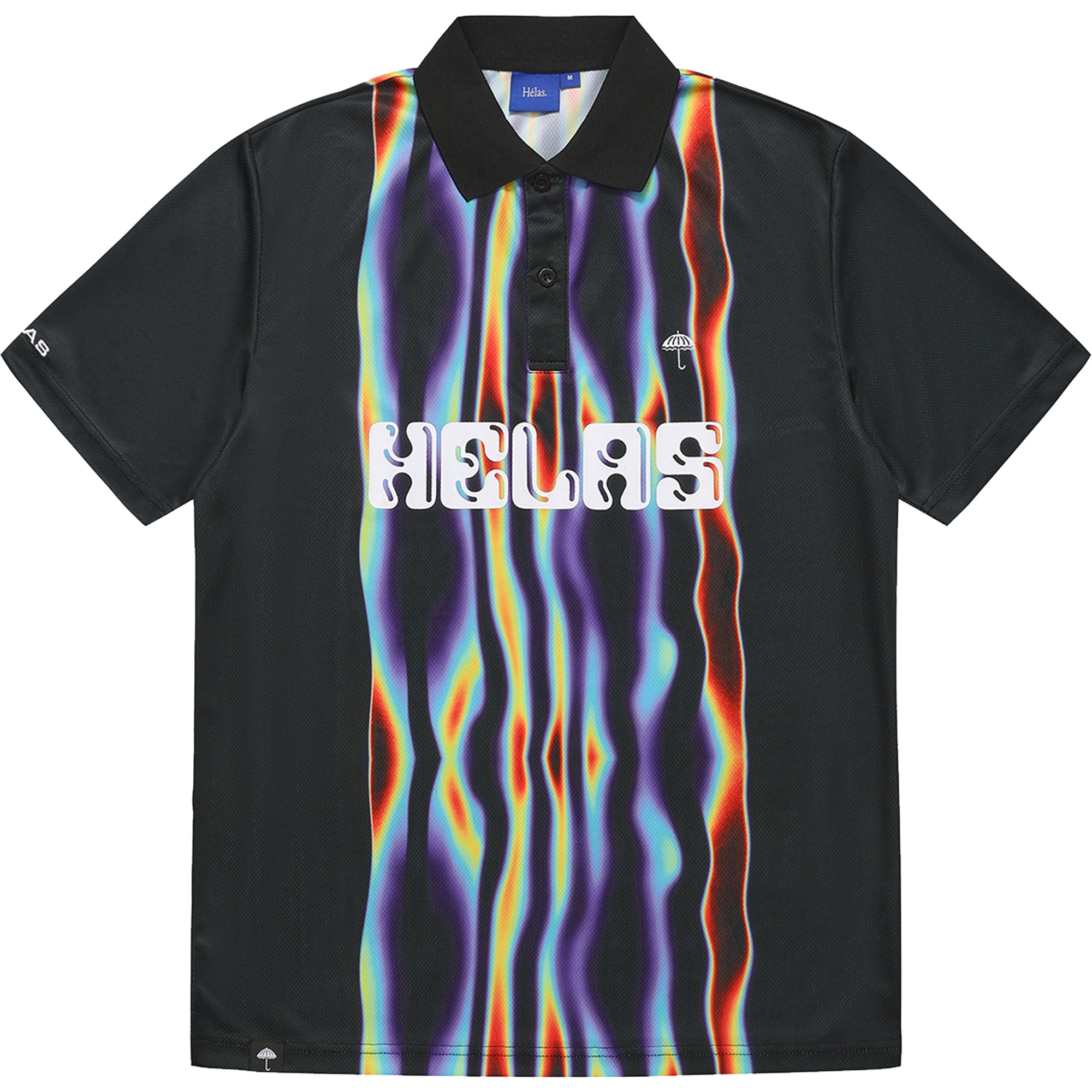 Hélas Temperature Football Jersey Polo Black