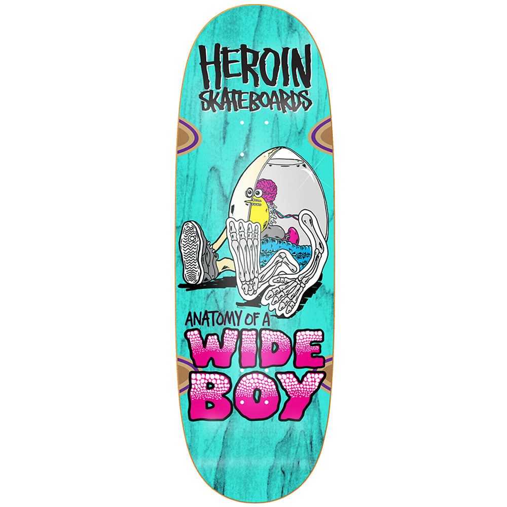 Heroin Anatomy of a Wide Boy deck 10.4”