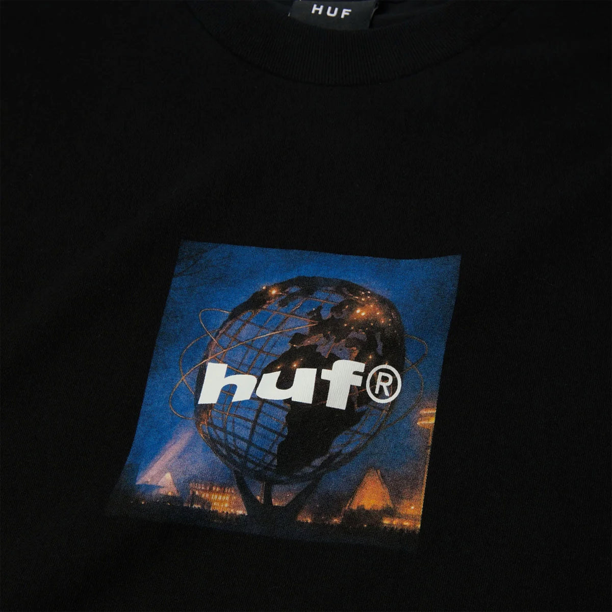 HUF Unisphere Tee Black