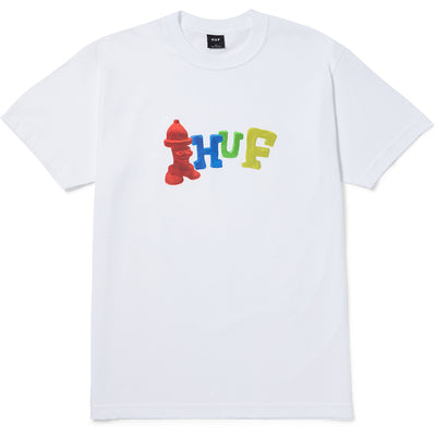 HUF Claytime T Shirt White