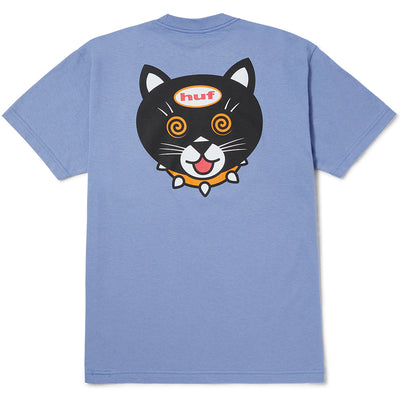 HUF Hypno Cat T Shirt Vintage Violet