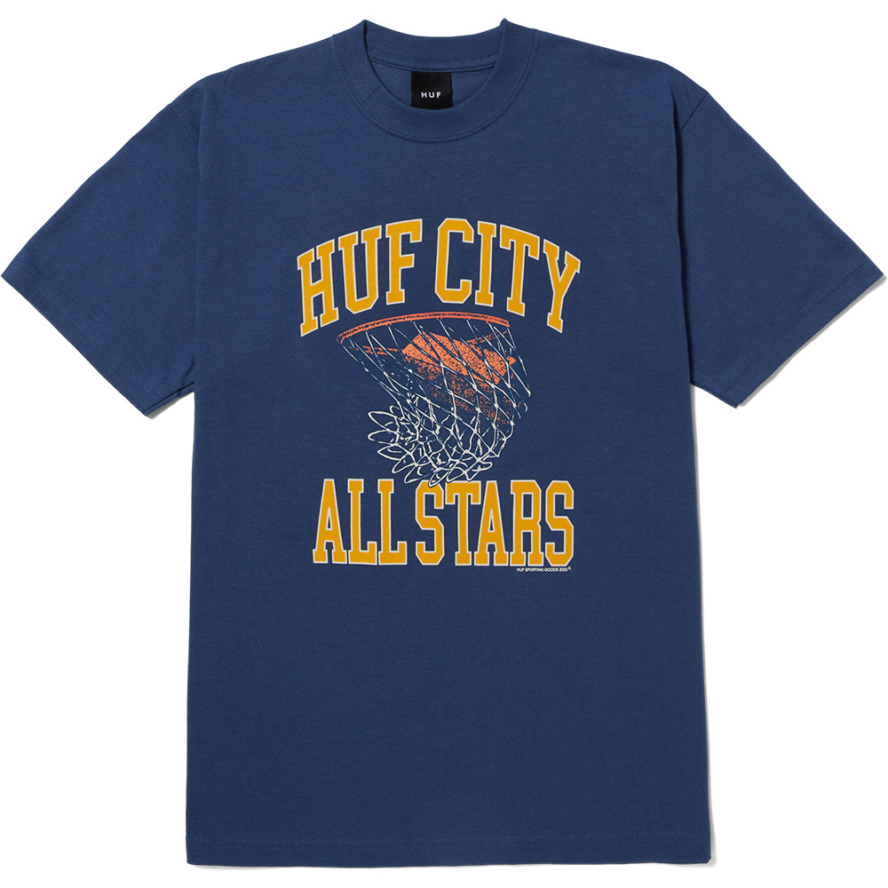 HUF Swish T Shirt Twilight