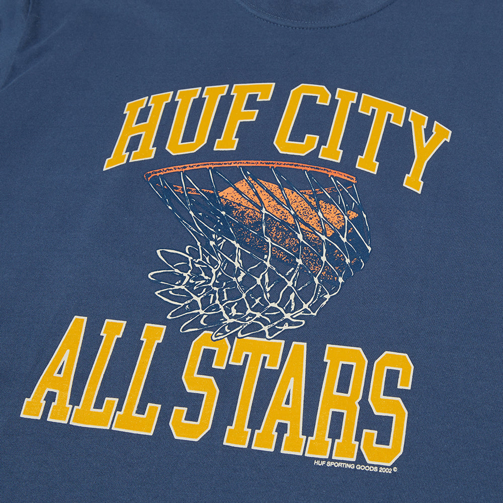 HUF Swish T Shirt Twilight