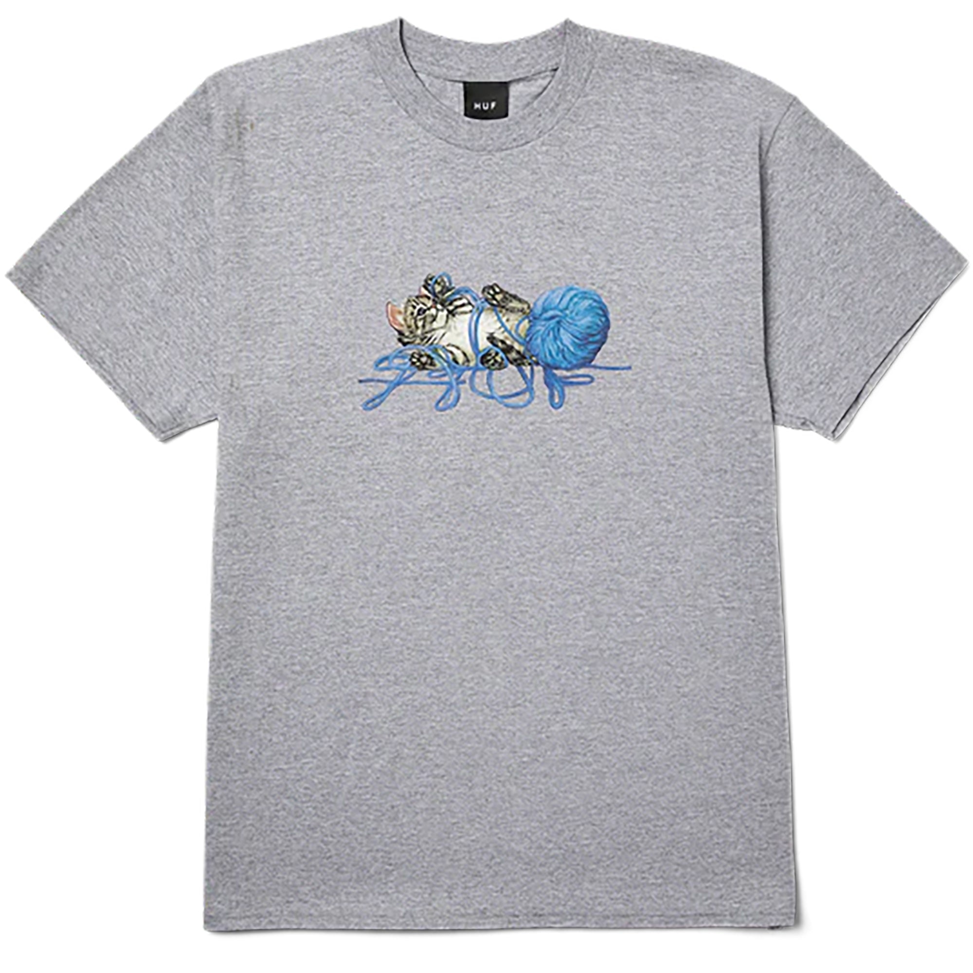 HUF Paws Tee Heather Grey