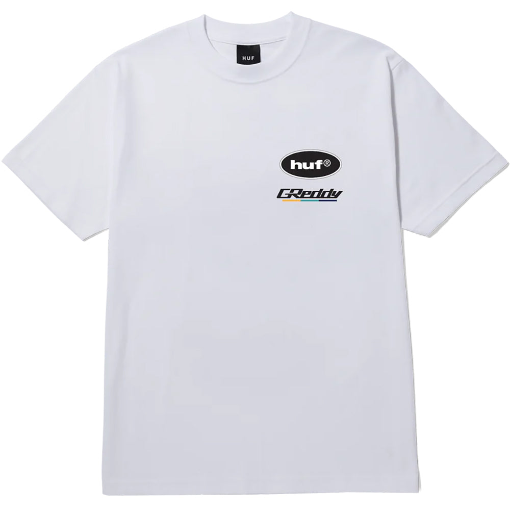 HUF x Greddy T Shirt White