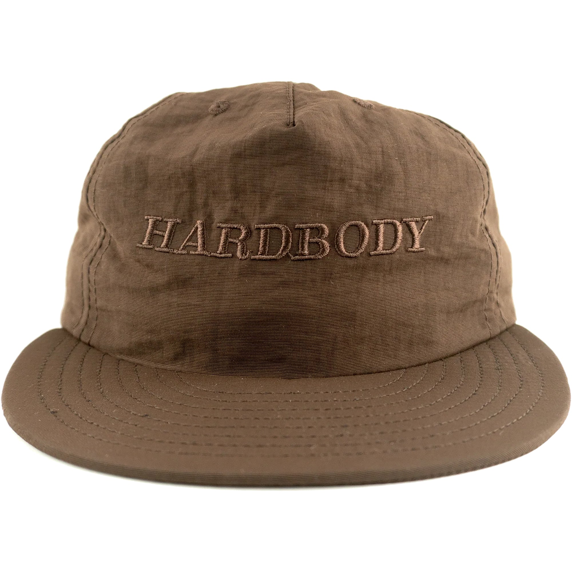 Hardbody Classic Logo Snapback Cap Brown