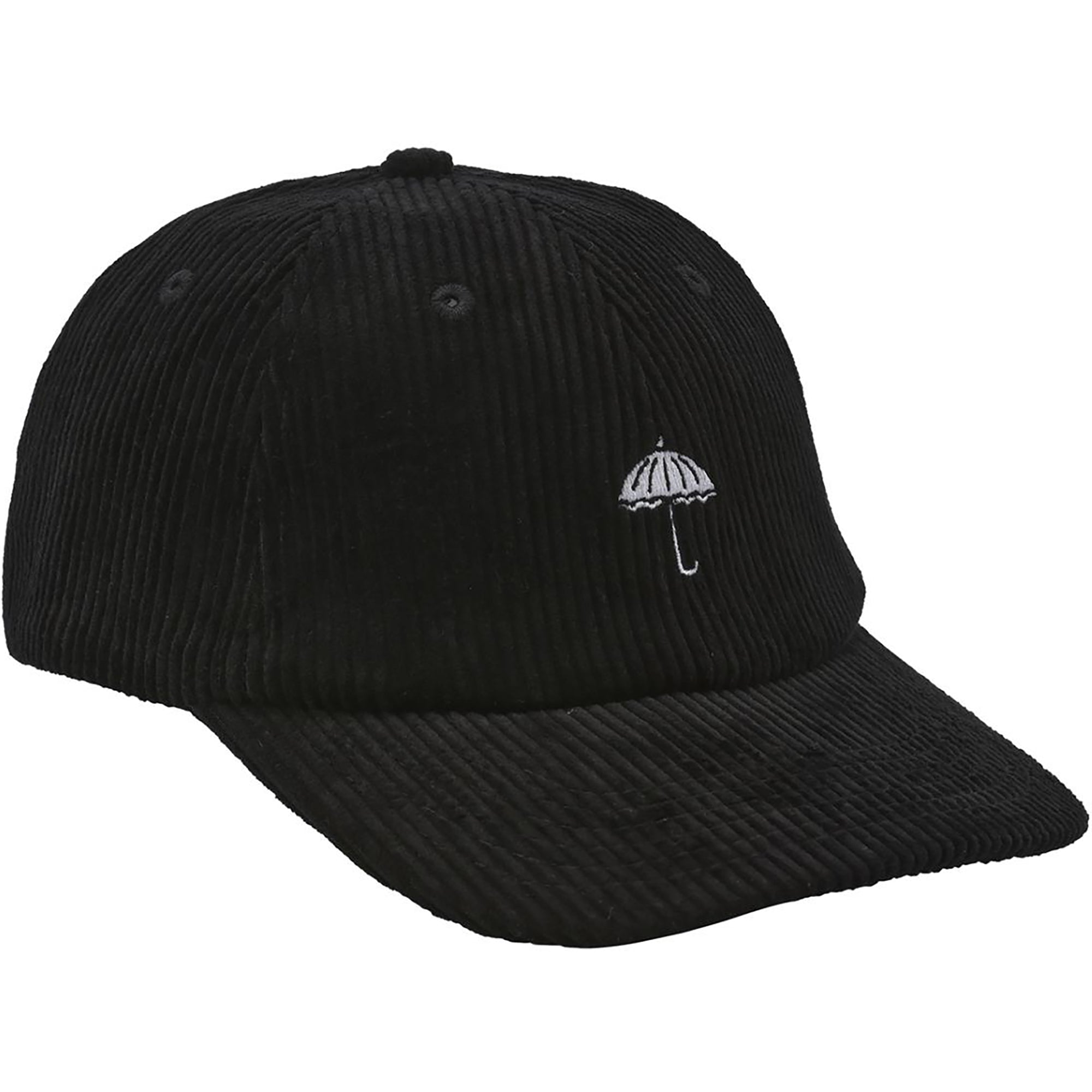Hélas Classic Corduroy Cap Black