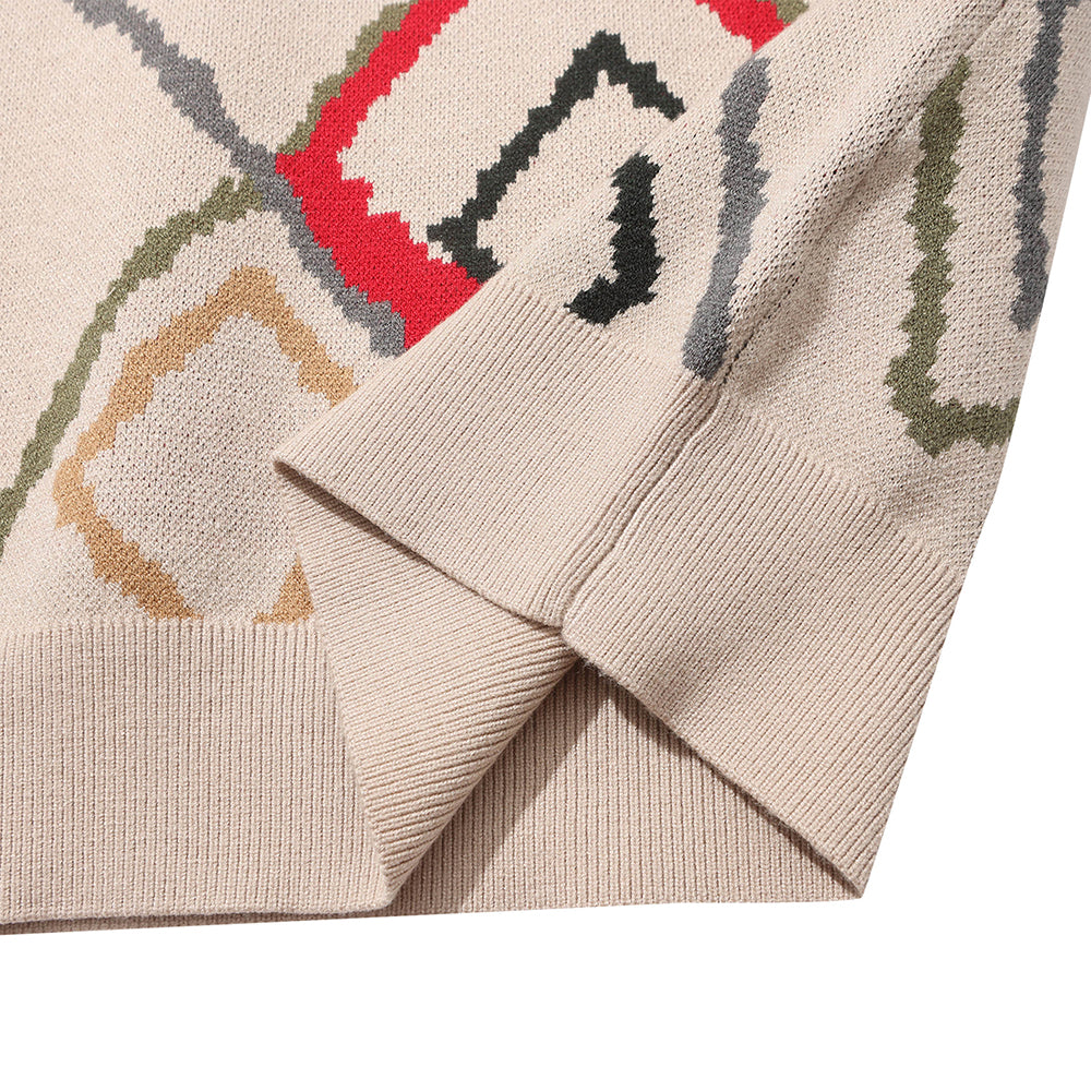 Hélas Polo Club Knit Off White