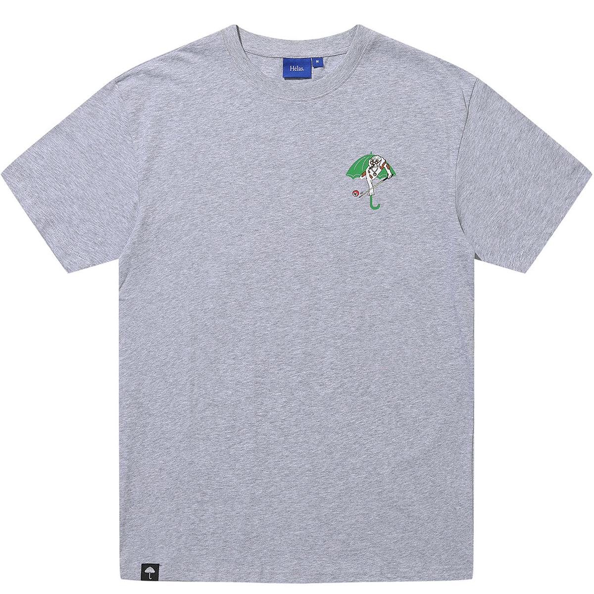 Hélas Pool Dog Tee Heather Grey